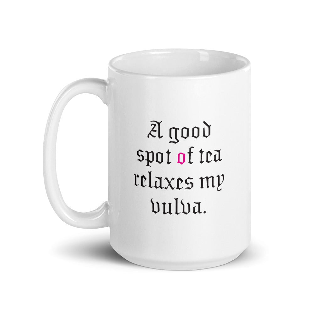 Relaxes My Vulva Mug