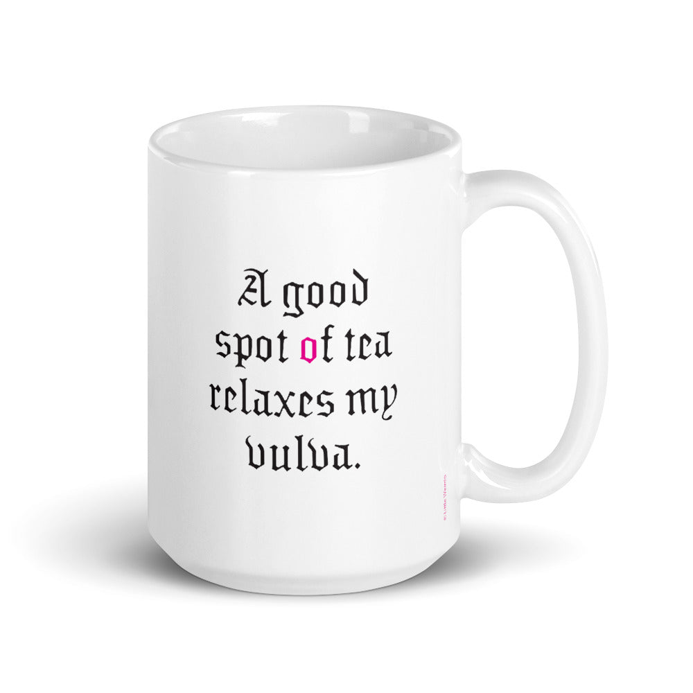 Relaxes My Vulva Mug